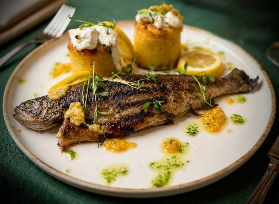 Păstrăv la grill