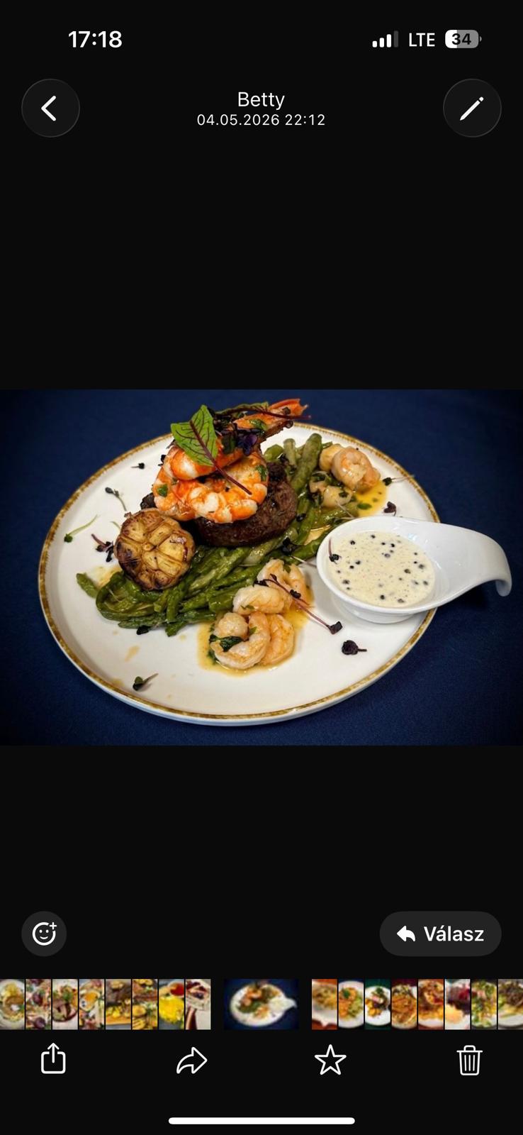 Surf & Turf steak